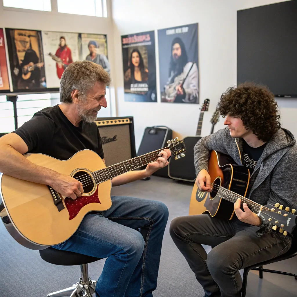 Beginner guitar lessons with DRAXALION