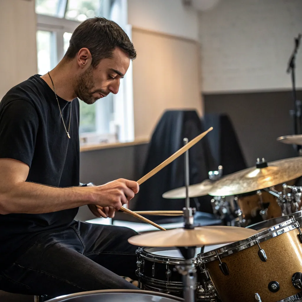 Learning jazz drumming fundamentals and rhythms